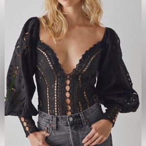 Free People bodysuit NWT